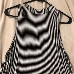 F21 stripped muscle tee